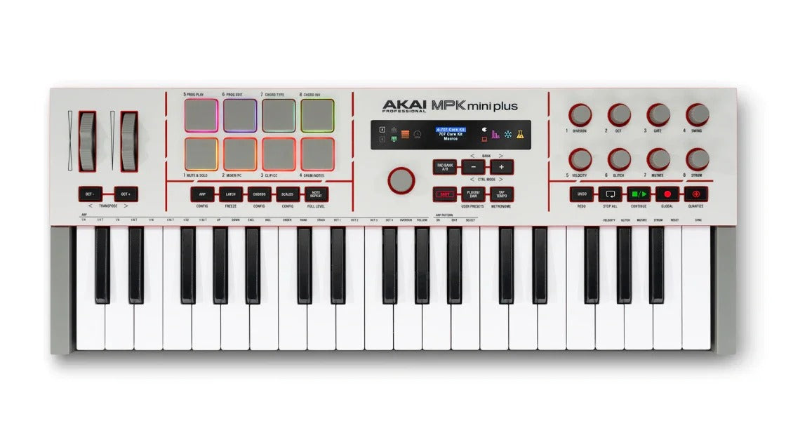 Akai MPK Mini Plus II top view