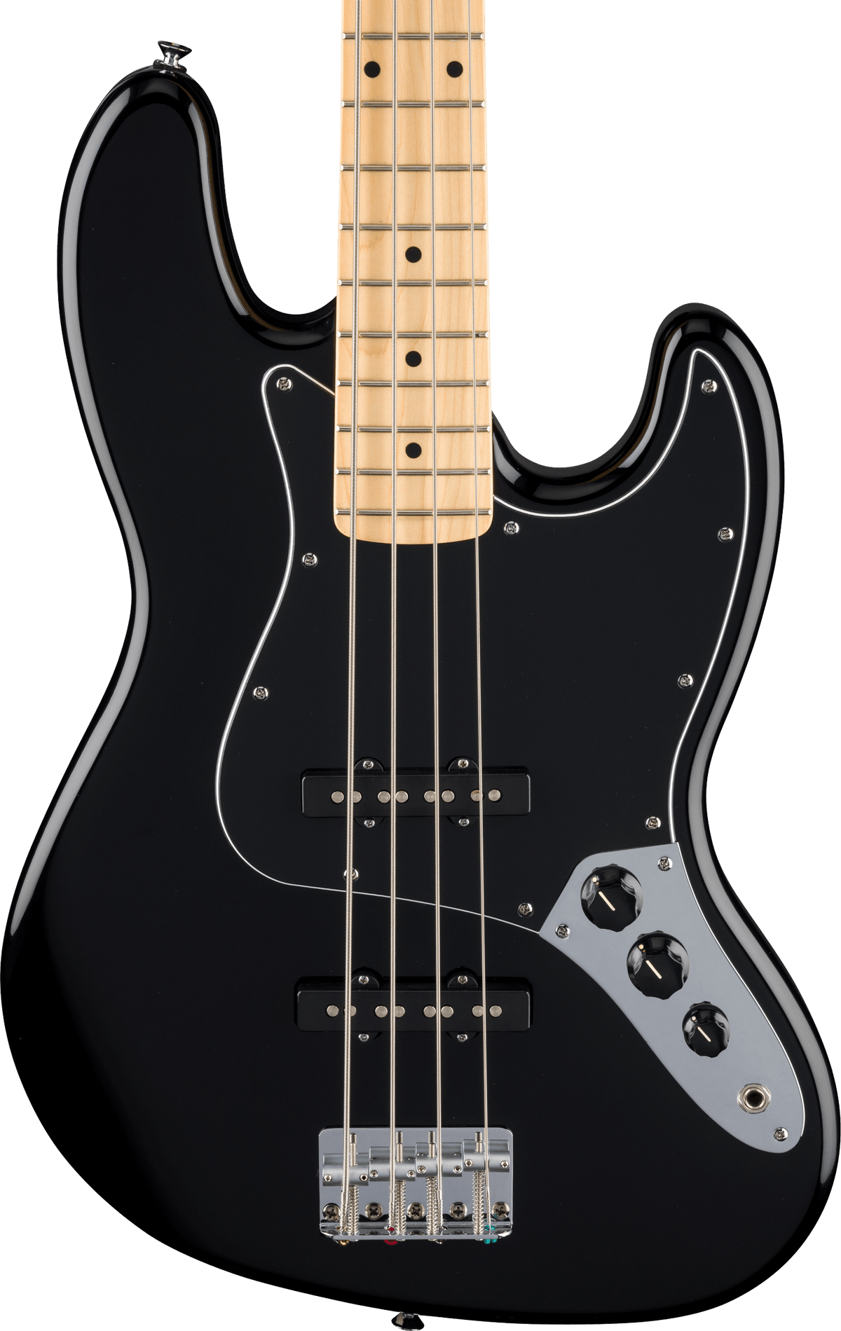 Fender Standard Jazz Bass in Black – view 3