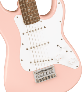 Squier Mini Stratocaster in Shell Pink