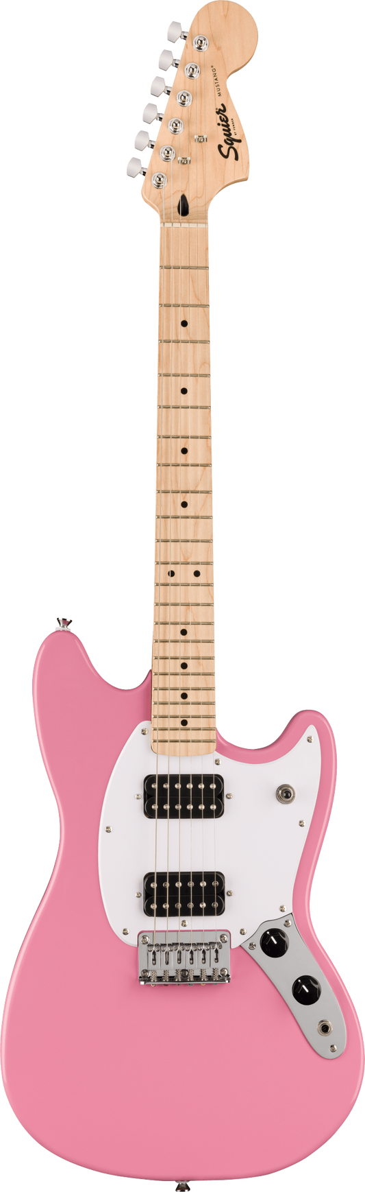 Squier Sonic Mustang HH in Flash Pink