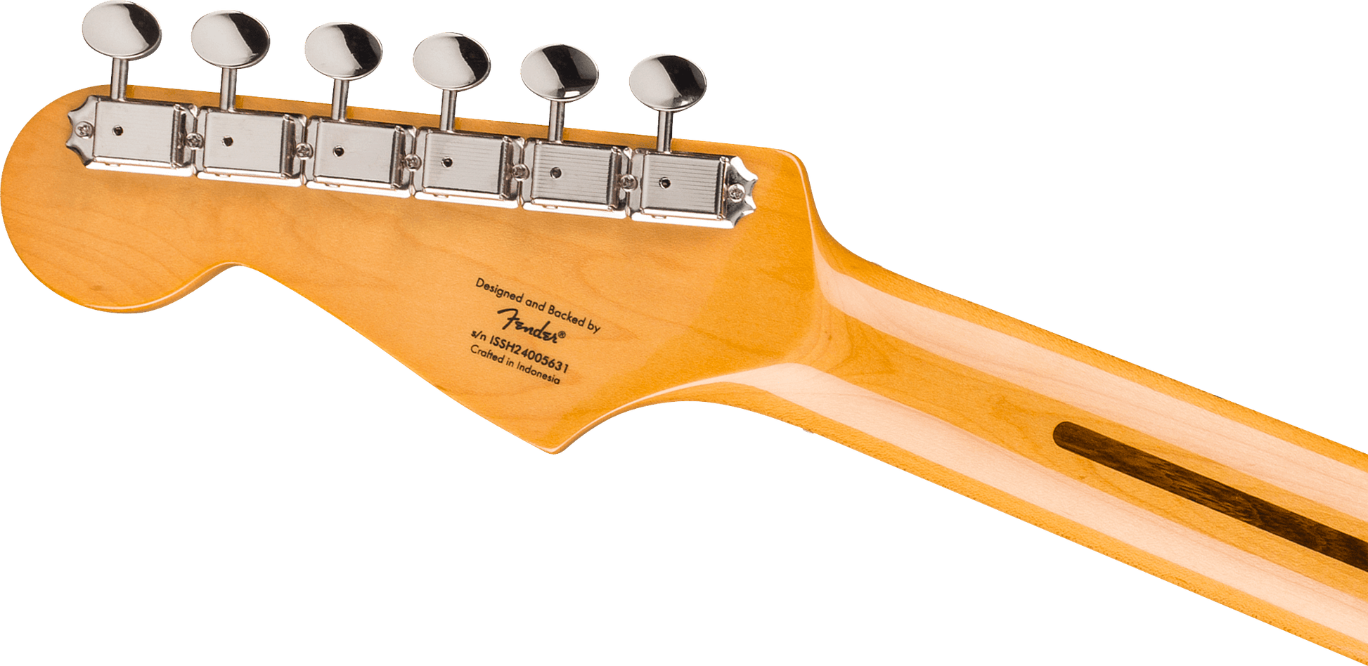 Squier Classic Vibe Duo-Sonic HS With Gold Anodized Pickguard In Desert Sand Finish