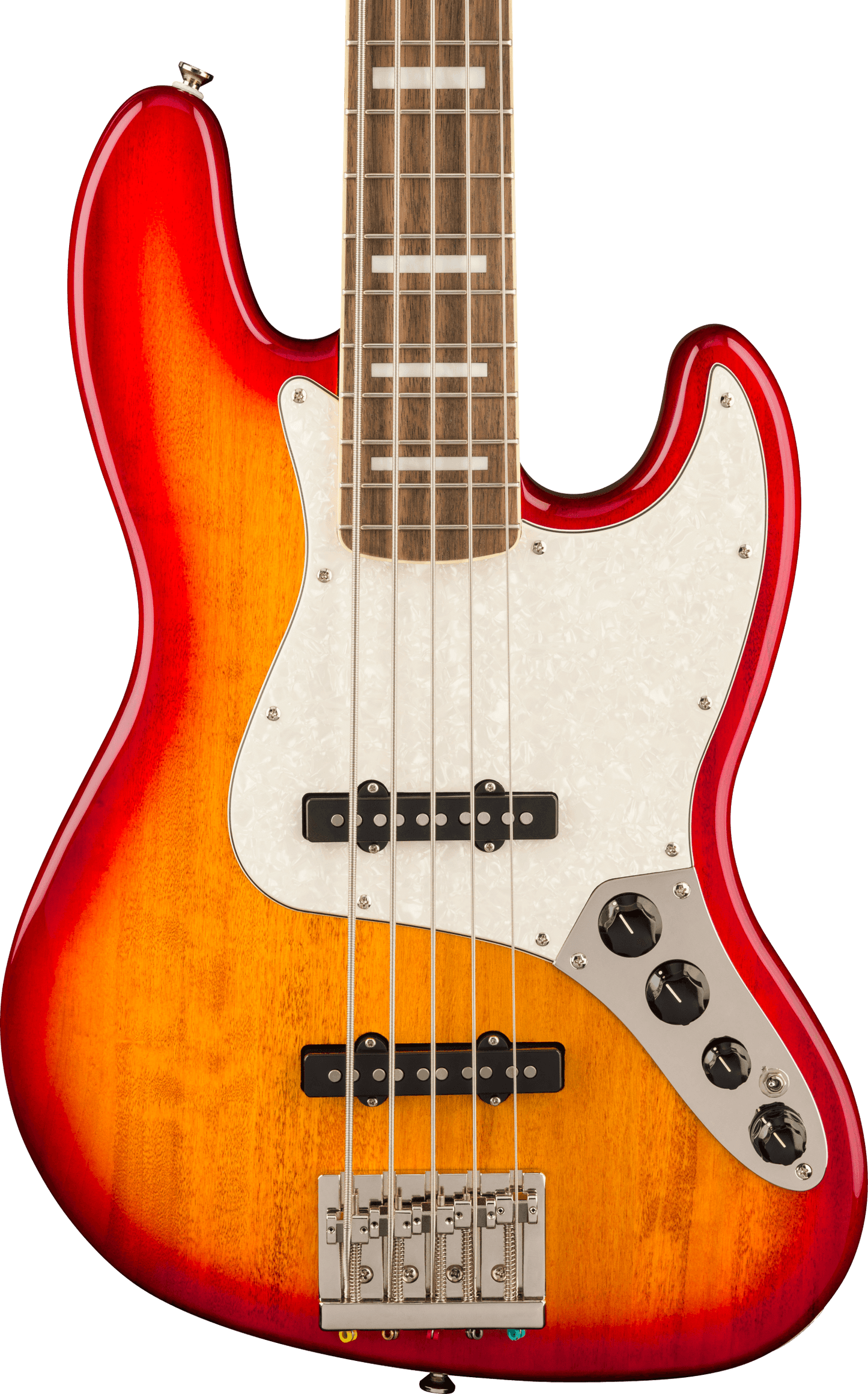 Squier Classic Vibe Active ’70s Jazz Bass V in Sienna Sunburst