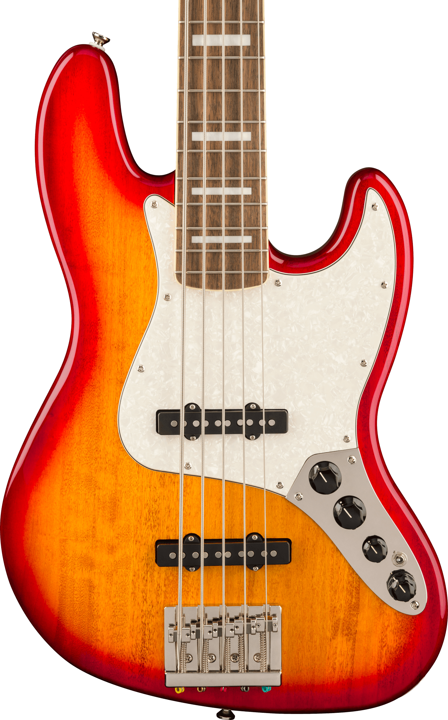 Squier Classic Vibe Active ’70s Jazz Bass V in Sienna Sunburst