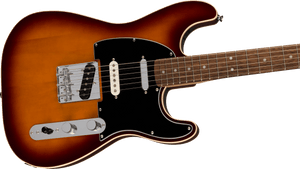 Squier Paranormal Custom Nashville Stratocaster in Chocolate 2-Colour Sunburst