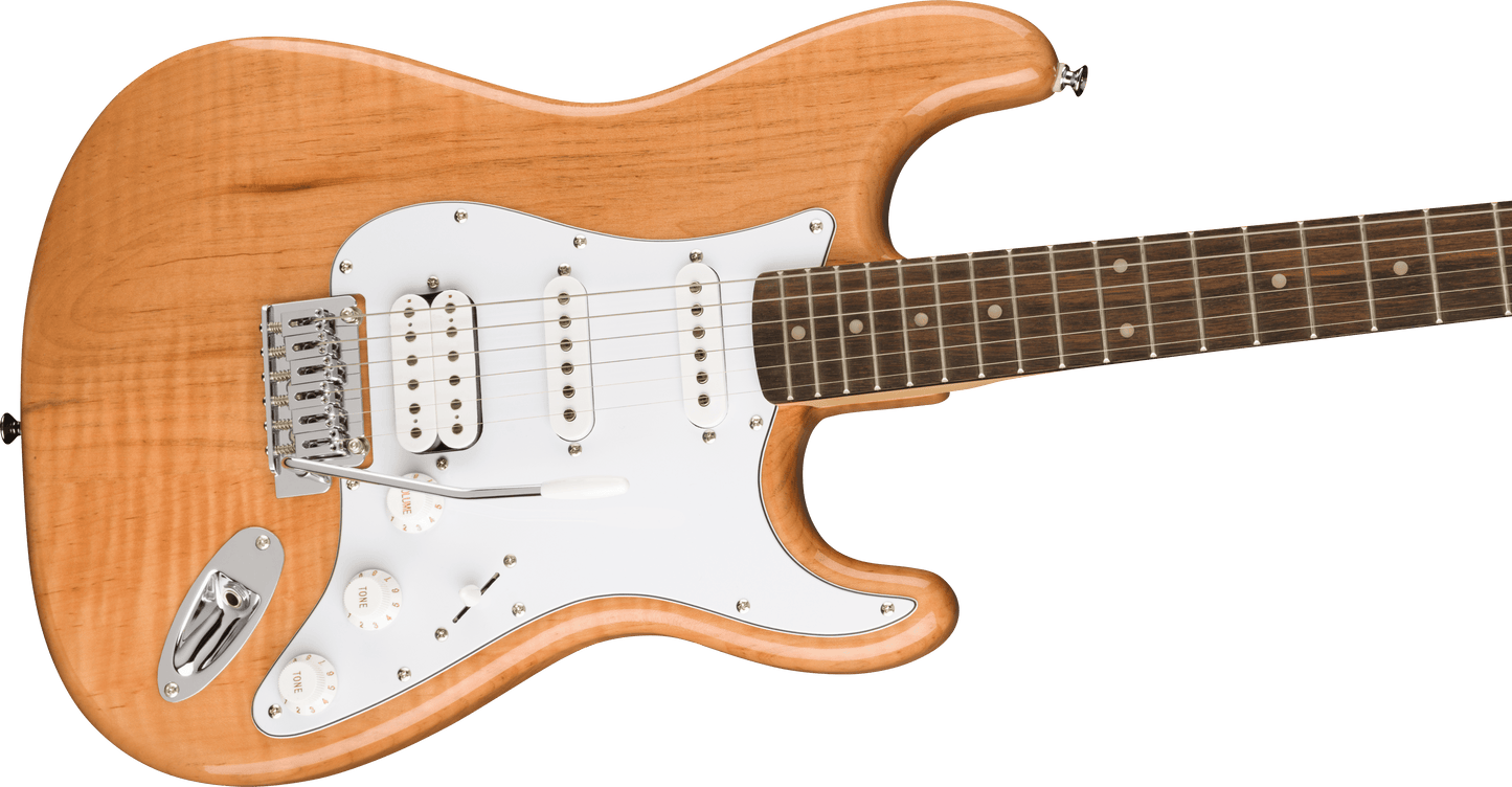 Squier Affinity Series Stratocaster HSS in Natural Finish