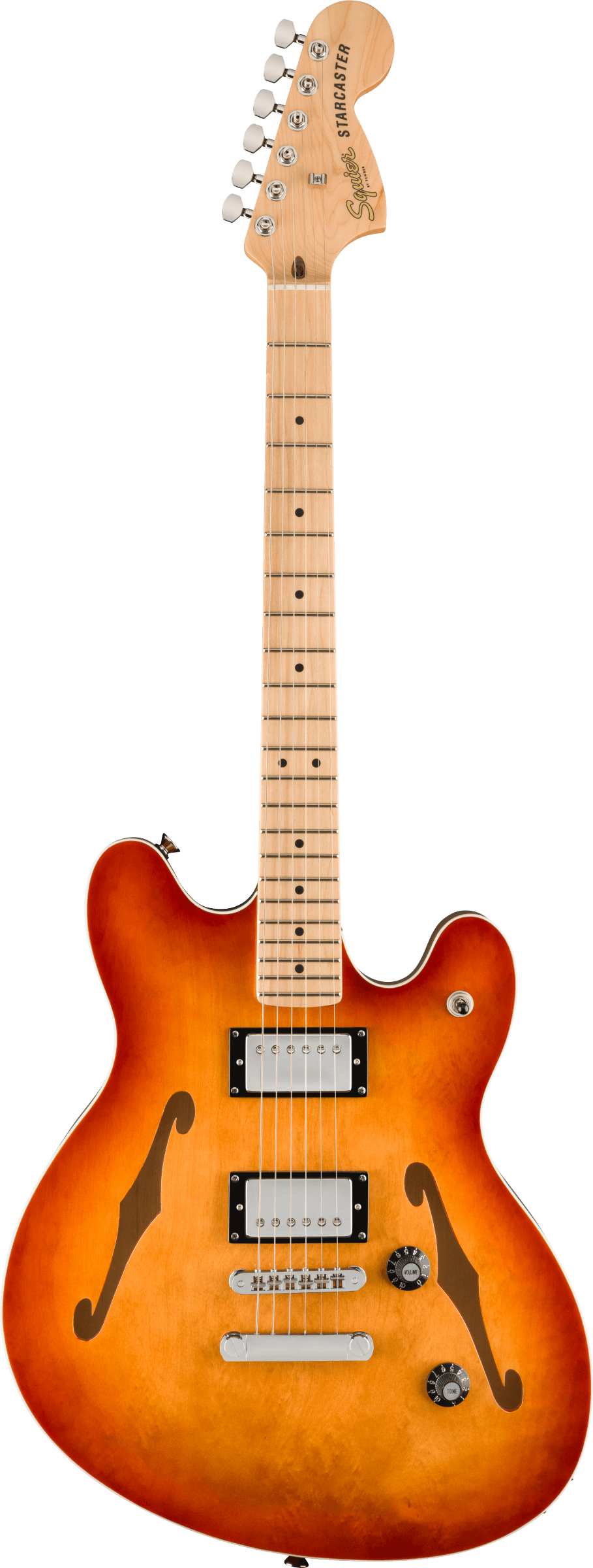 Squier Affinity Series™ Starcaster Deluxe in Sienna Sunburst