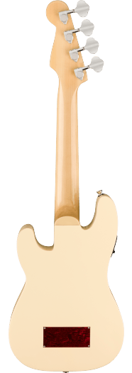 Fullerton Precision  Electric Acoustic Bass Ukulele in Olympic White