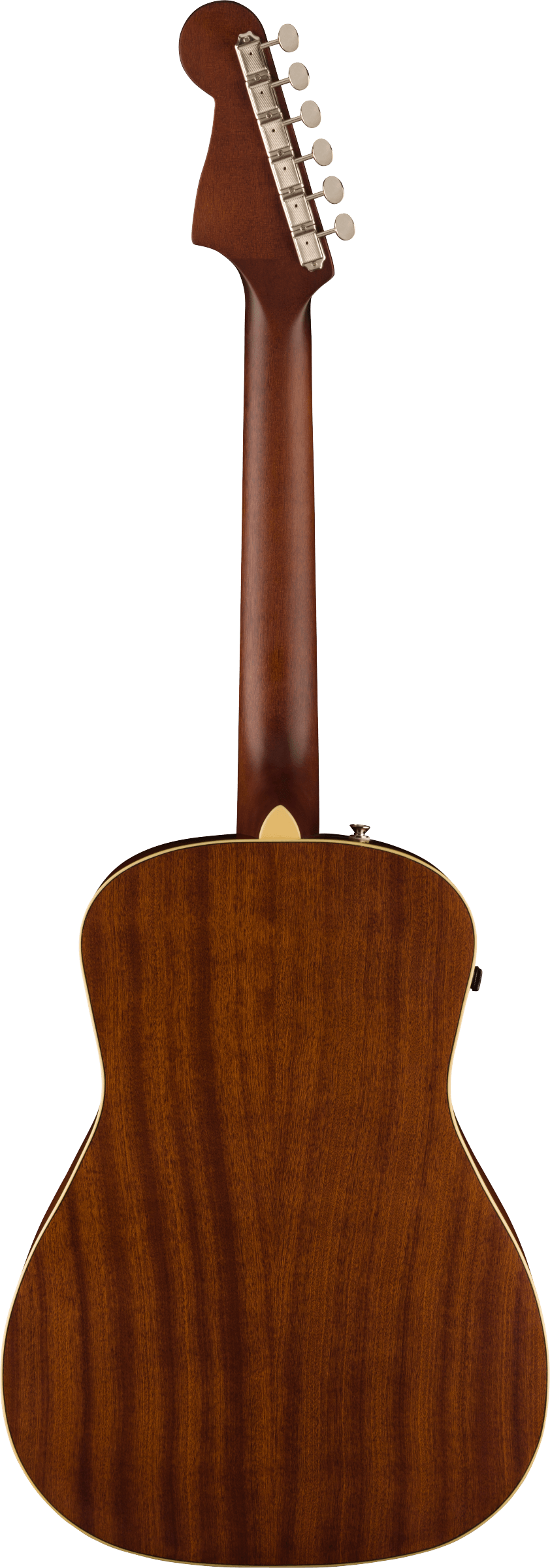 Fender Malibu Player Electric Acoustic Guitar In Fiesta Red