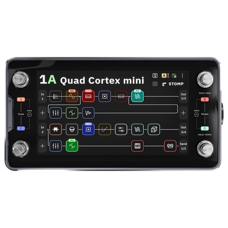 Neural DSP Quad Cortex Mini Modeling and Effects Processor