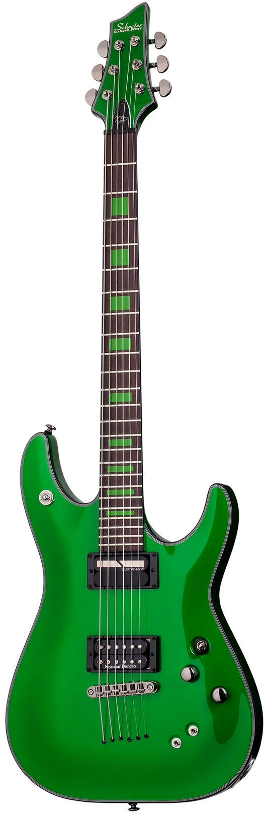 Schecter Kenny Hickey Signature C-1 EX Artist Series  Electric Guitar in Steele Green