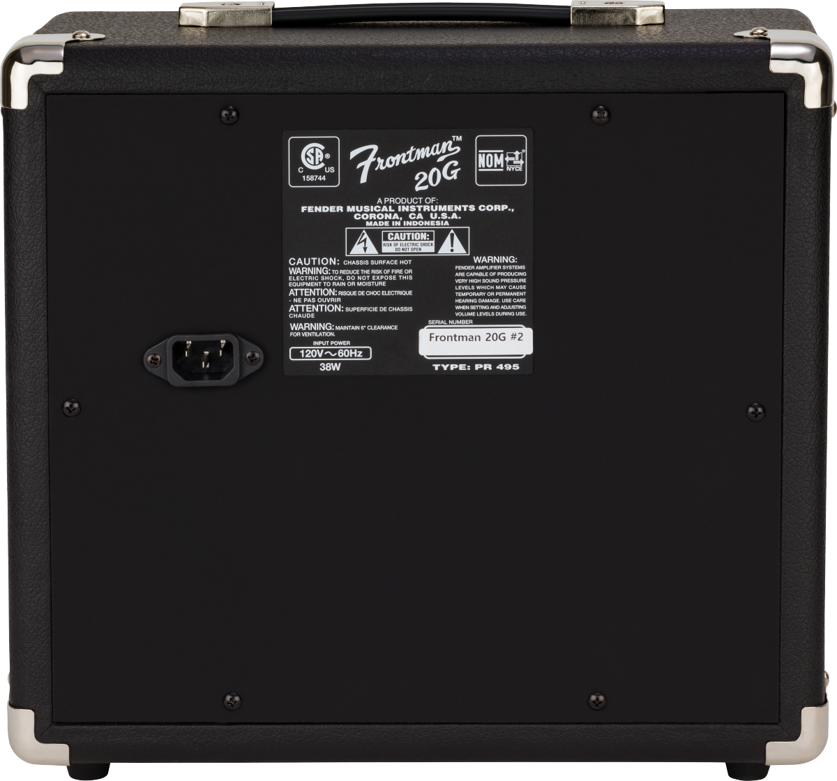 Fender Frontman 20G Guitar Amplifier