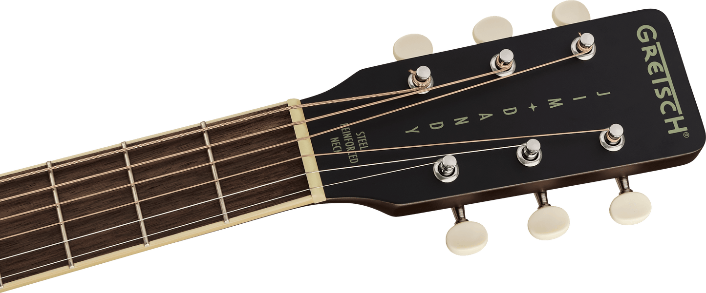 Gretsch Jim Dandy Parlor Acoustic Guitar in Deep Cherry Burst
