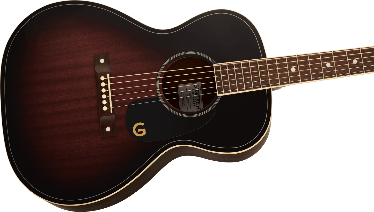 Gretsch Jim Dandy Concert Acoustic Guitar in Deep Cherry Burst