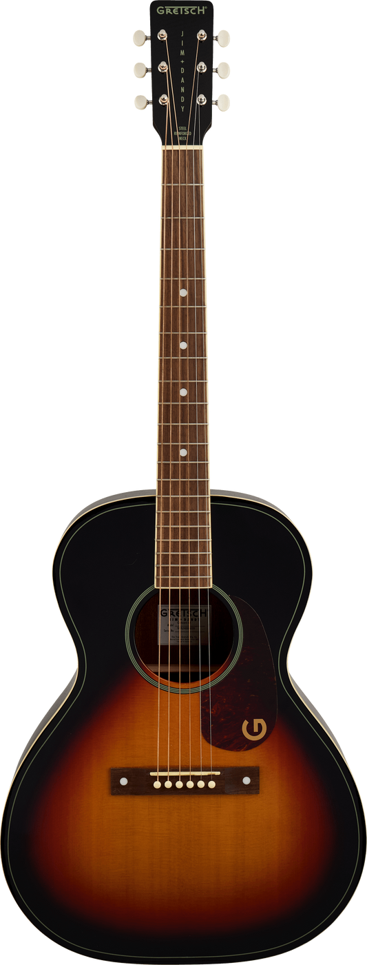 Gretsch Limited Edition Jim Dandy Concert Solid Top Acoustic Guitar in Heritage Burst