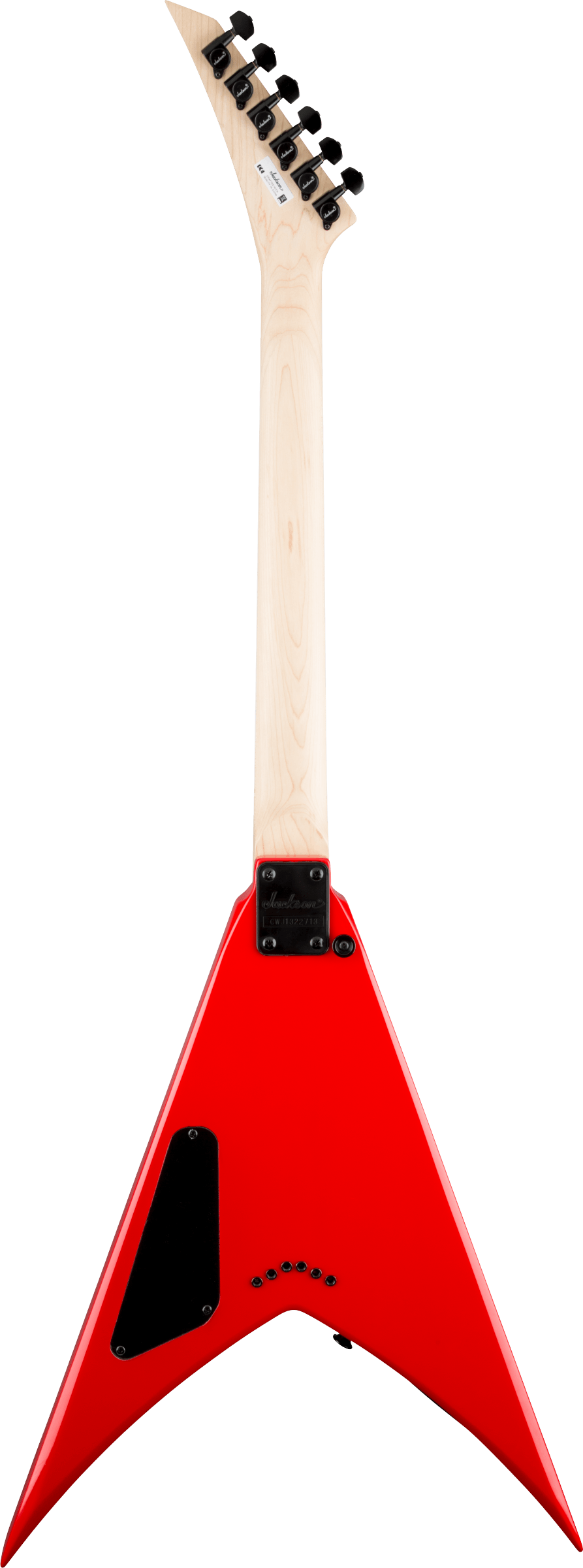 Jackson JS Series King V JS32T in Ferrari Red