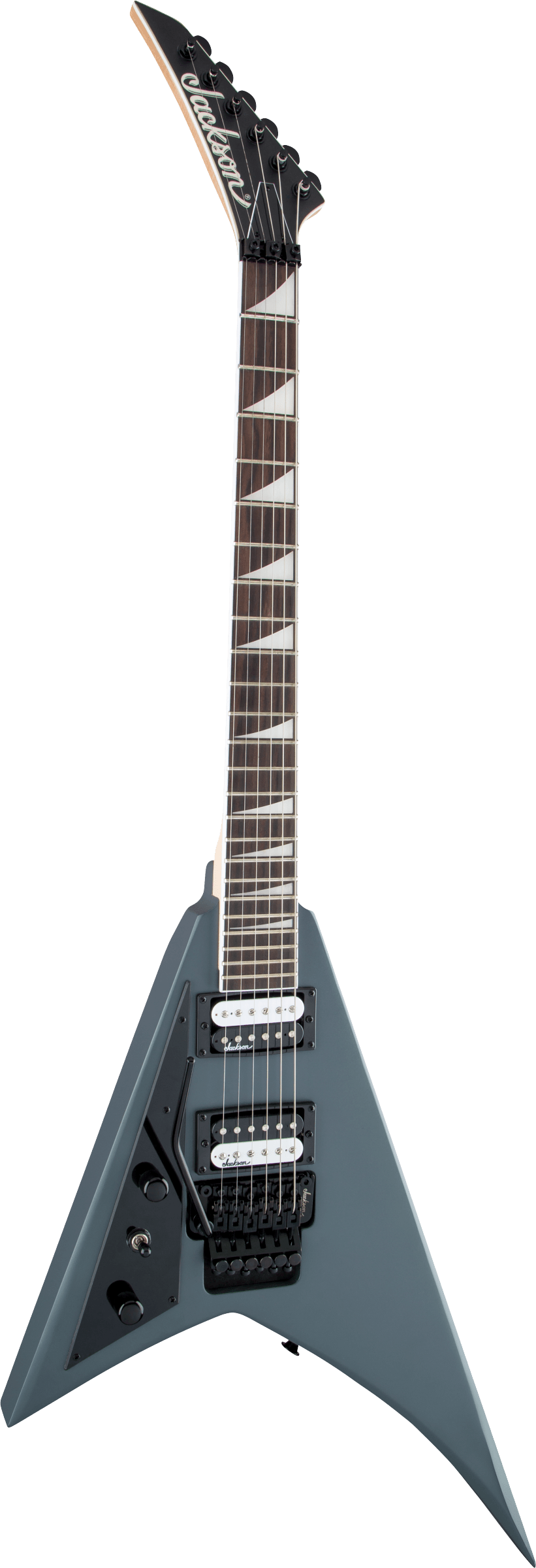 Jackson JS Series Rhoads JS32 LH Leftie with Floyd in Satin Gray