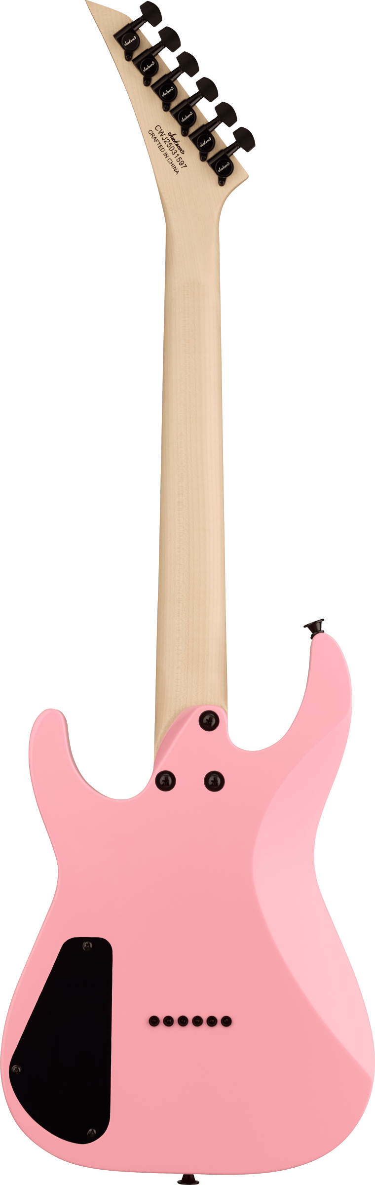 Jackson JS Series Dinky Minion JS1X M 2/3 Size Electric Guitar in Bubble Gum Pink