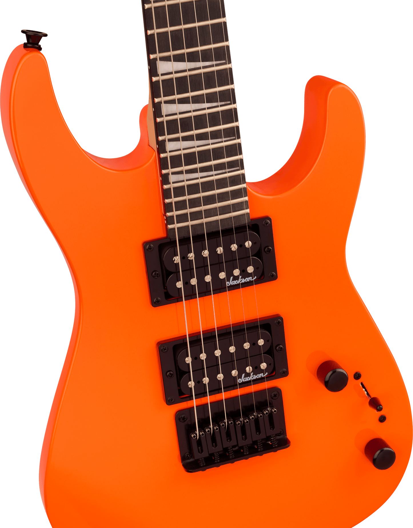 Jackson JS Series Dinky Minion JS1X 2/3 Size Electric Guitar in Safety Orange