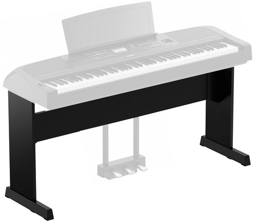 Yamaha L300 B Wooden Keyboard Stand for DGX-670 Keyboard - Black