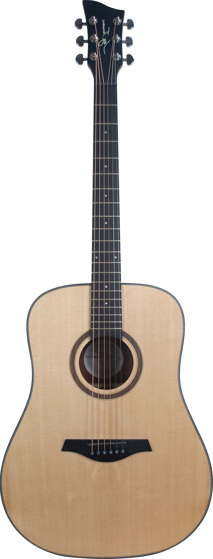 Jay Turser JTA54-LH-SN Leftie Natural  Dreadnought Acoustic Guitar