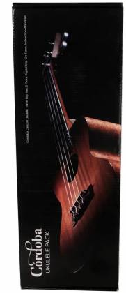 Cordoba UP100 Ukulele Pack Concert Ukulele with Case, Tuner, and Picks