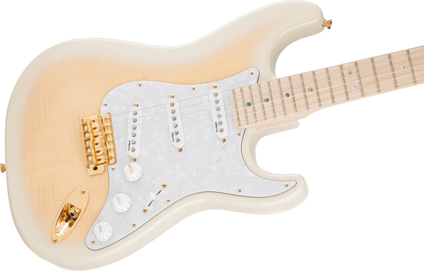 Fender Richie Kotzen Stratocaster SSS in Transparent White Burst. Pre Order!