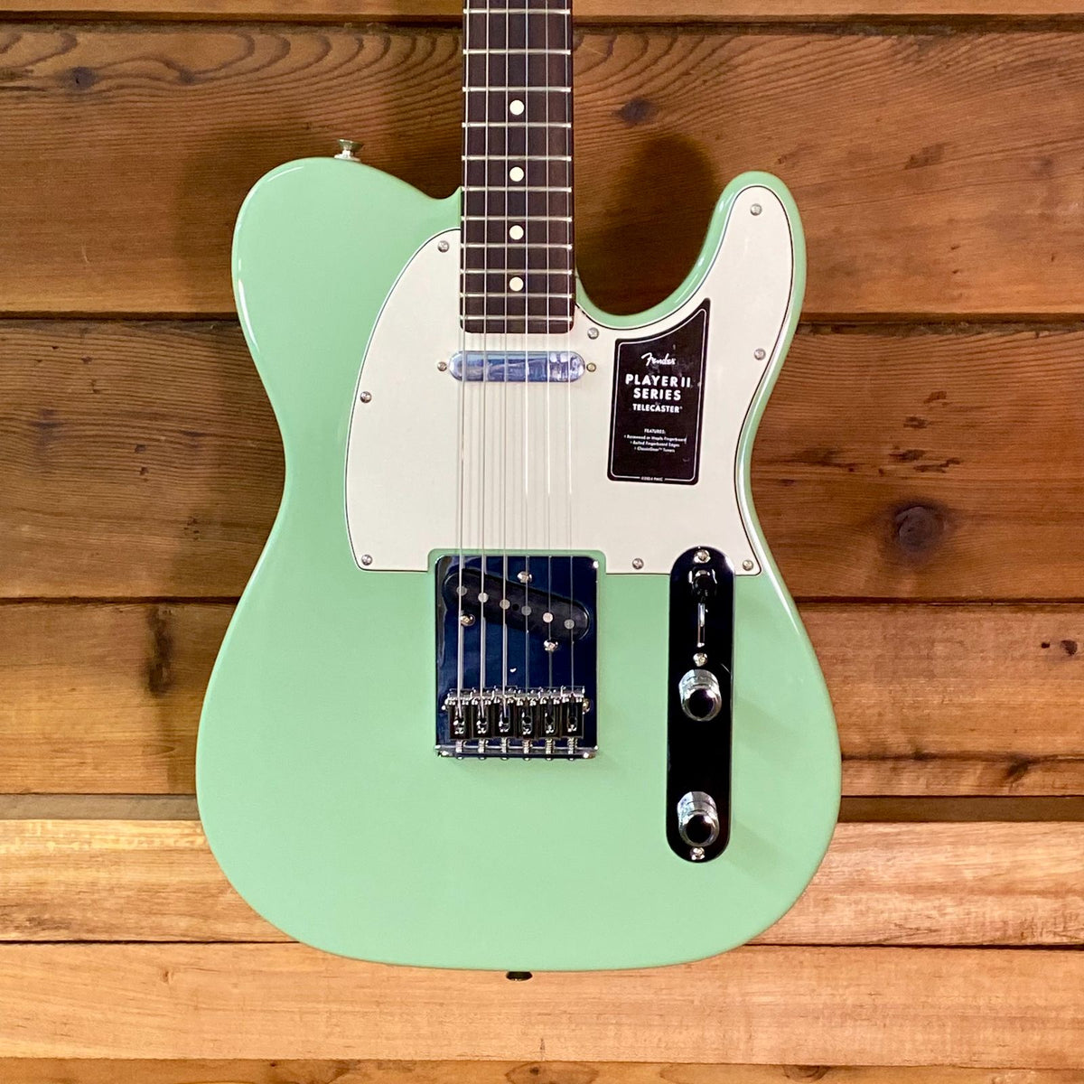 Fender Player II Telecaster With Rosewood Fingerboard in Birch Green