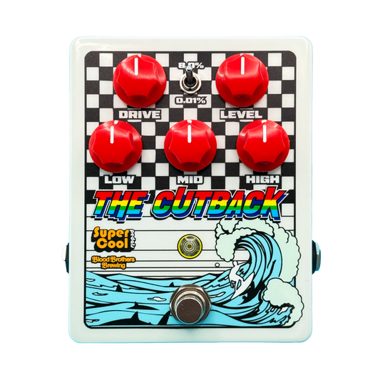 Supercool Pedals The Cutback Preamp-style Distortion Pedal