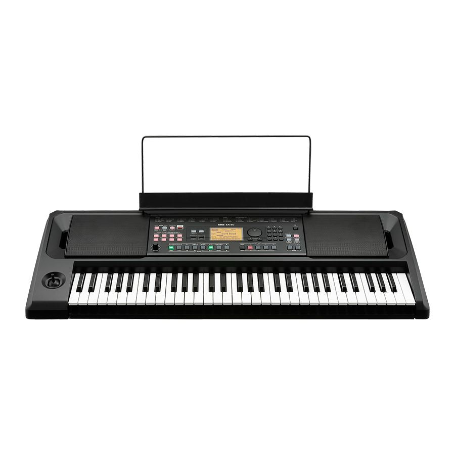 Korg EK-50 Entertainer Keyboard Musician Workstation 61 Key W/ Onboard Speakers