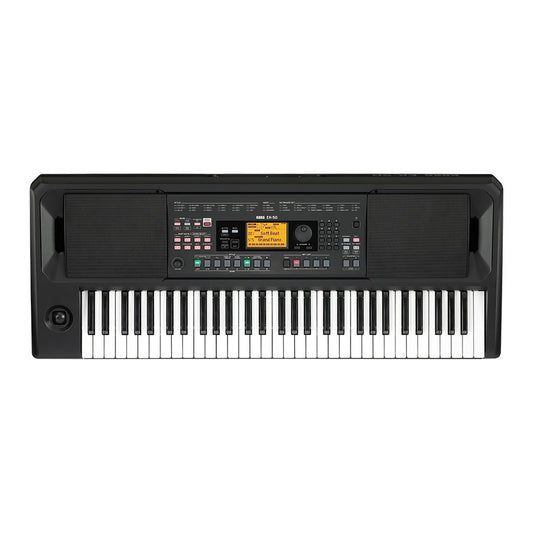 Korg EK-50 Entertainer Keyboard Musician Workstation 61 Key W/ Onboard Speakers