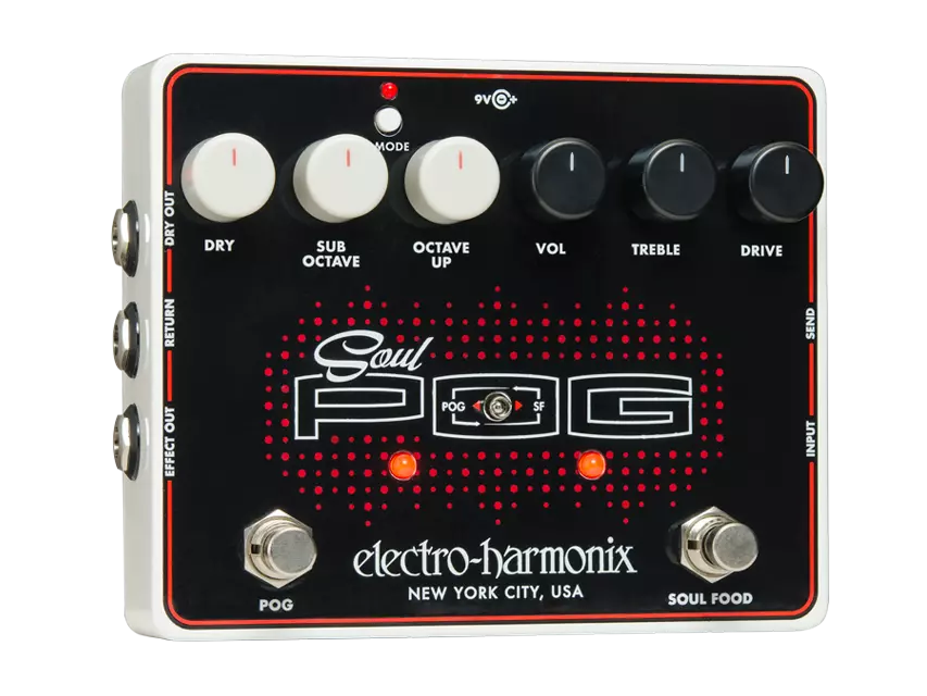 Electro-Harmonix Soul POG Distortion/Pitch Shift Pedal