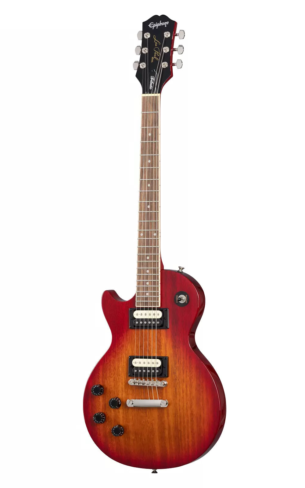 Epiphone Les Paul Tribute E1 Lefty Electric Guitar in Heritage Cherry Sunburst