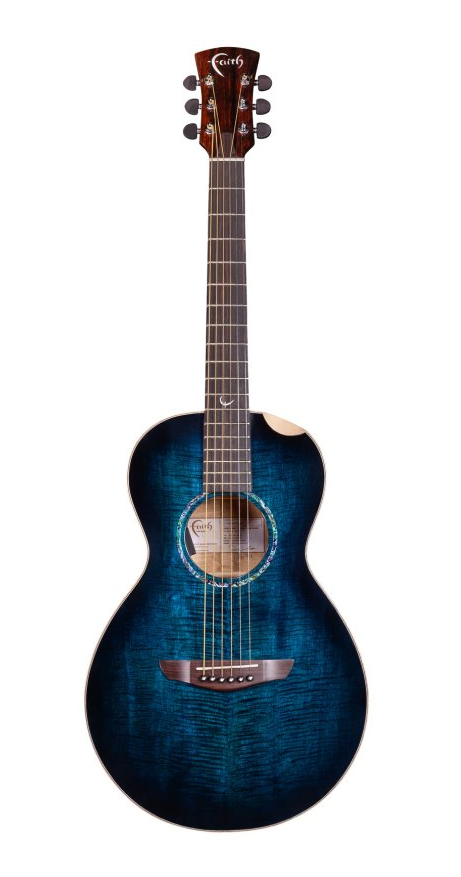 Faith Blue Moon Mercury Scoop Electric / Acoustic Guitar