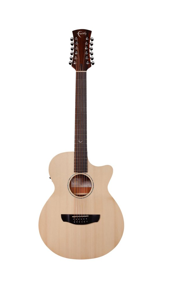 Faith Guitars
Naked Venus cutaway 12-String Acoustic-Electric Guitar
