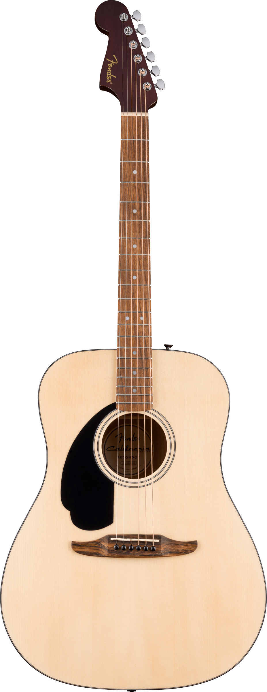 Fender California Series Standard Redondo Lefty Acoustic Guitar Natural Finish