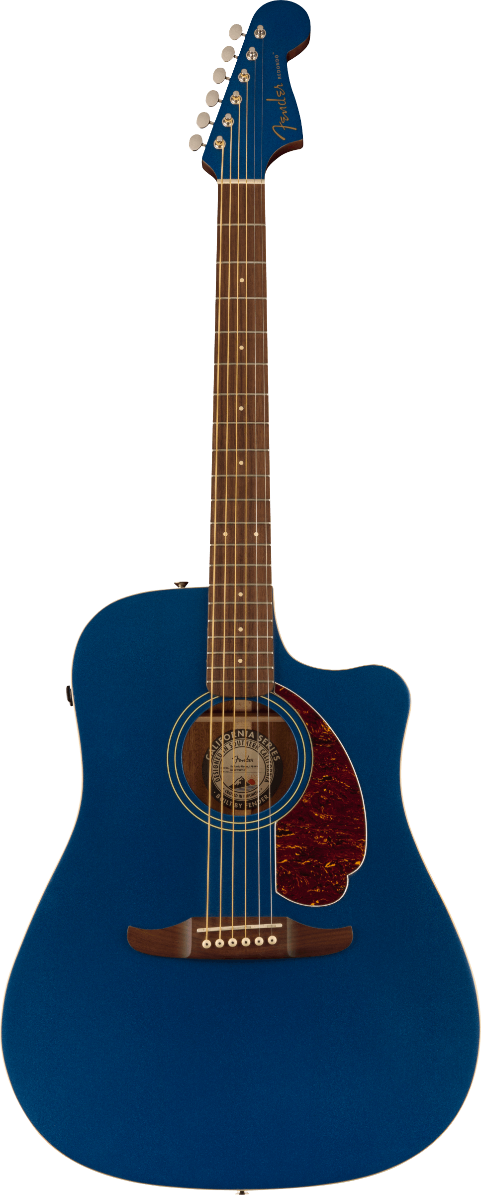 Fender Redondo Player Electric Acoustic Guitar In Lake Placid Blue