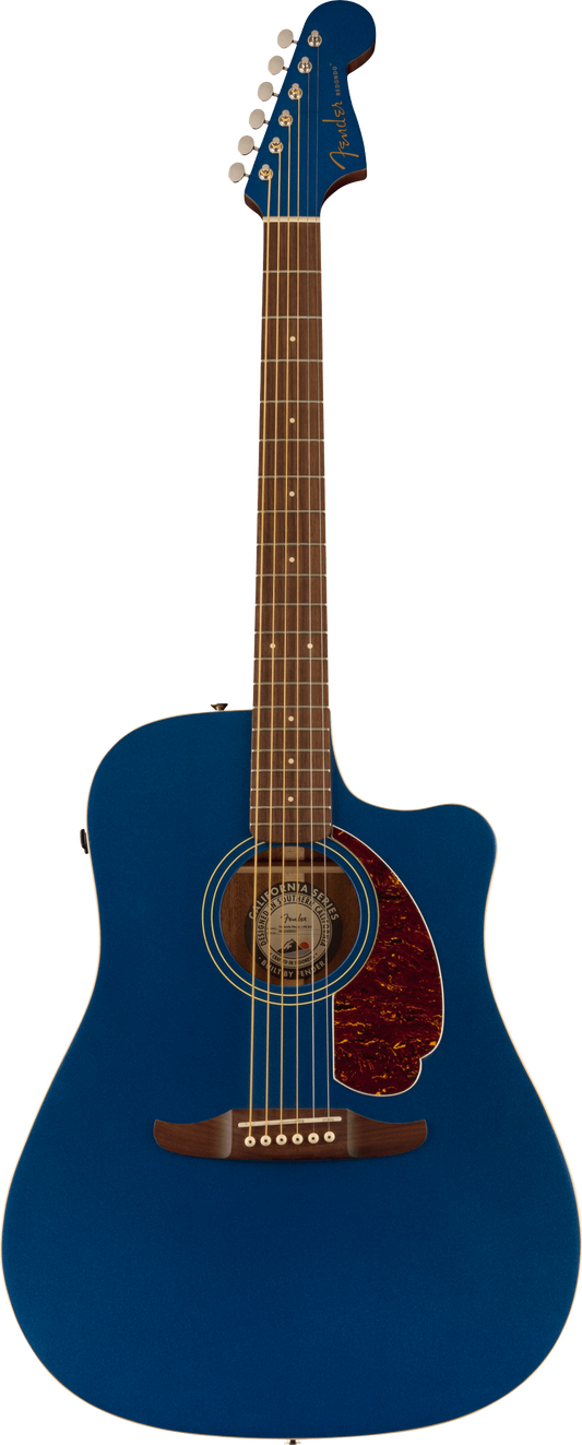 Fender Redondo Player Electric Acoustic Guitar In Lake Placid Blue