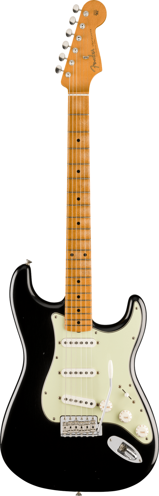 Fender Vintera II Road Worn '60s Stratocaster Limited Edition  in Black With Hardshell Case