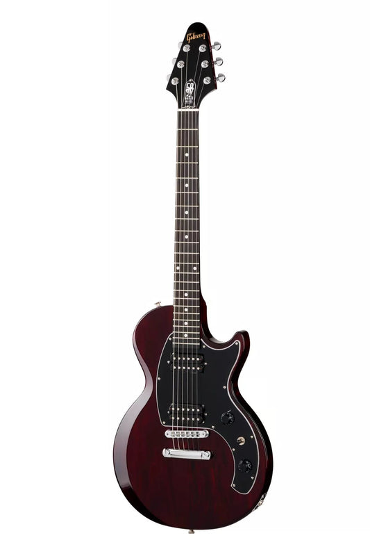 Gibson 50th Anniversary Les Paul Music City Special Electric Guitar with Softshell Case in Wine Red