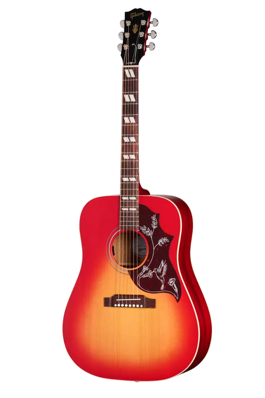 Gibson Hummingbird Special Acoustic/Electric Guitar with Softshell Case - Satin Vintage Cherry Sunburst