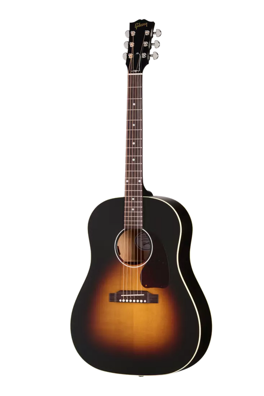 Gibson J-45 Special Acoustic/Electric Guitar with Softshell Case - Satin Vintage Sunburst