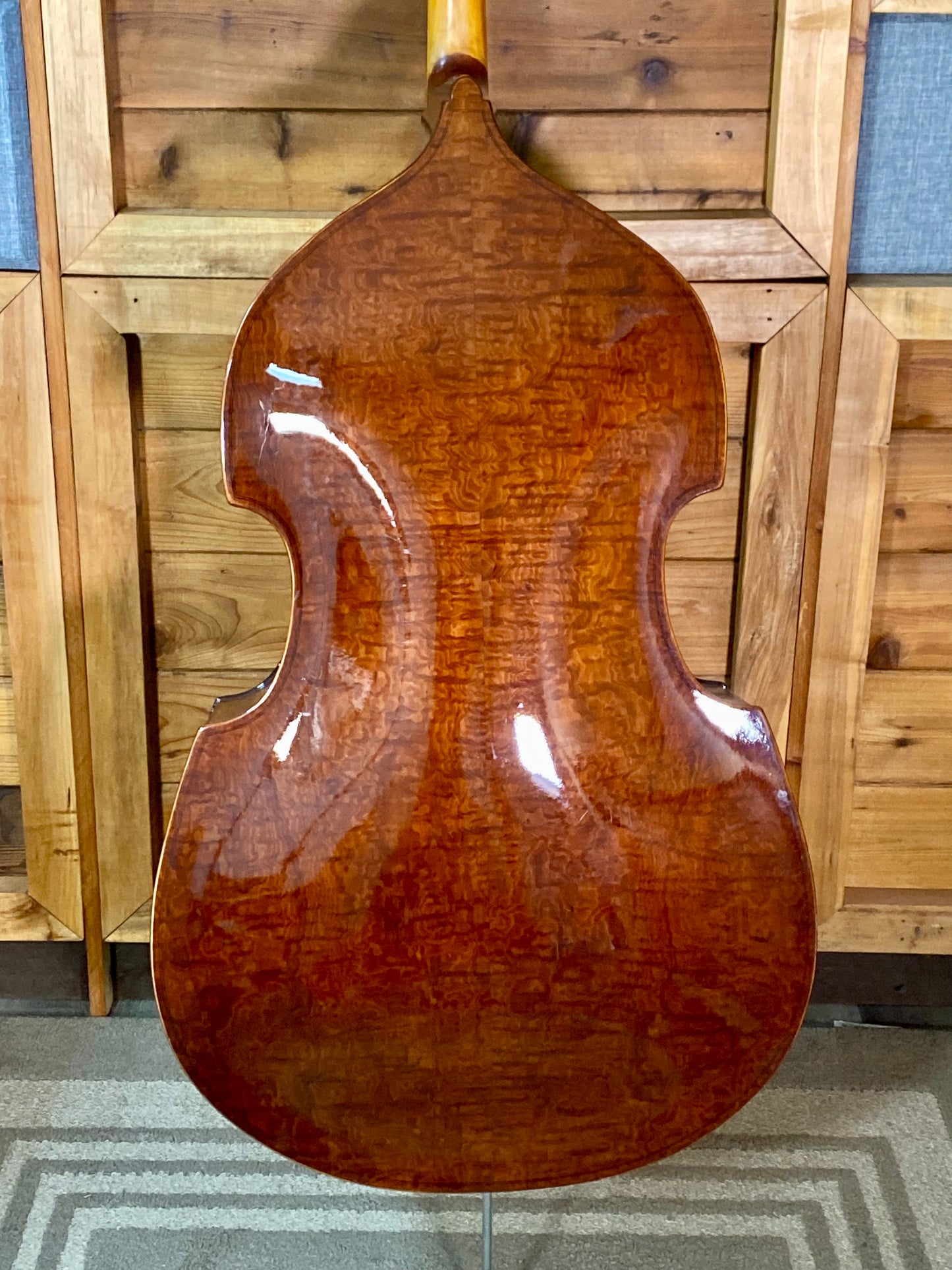 Schoenbach 3/4 Size Double Bass With Gigbag, Pickup and Stand USED