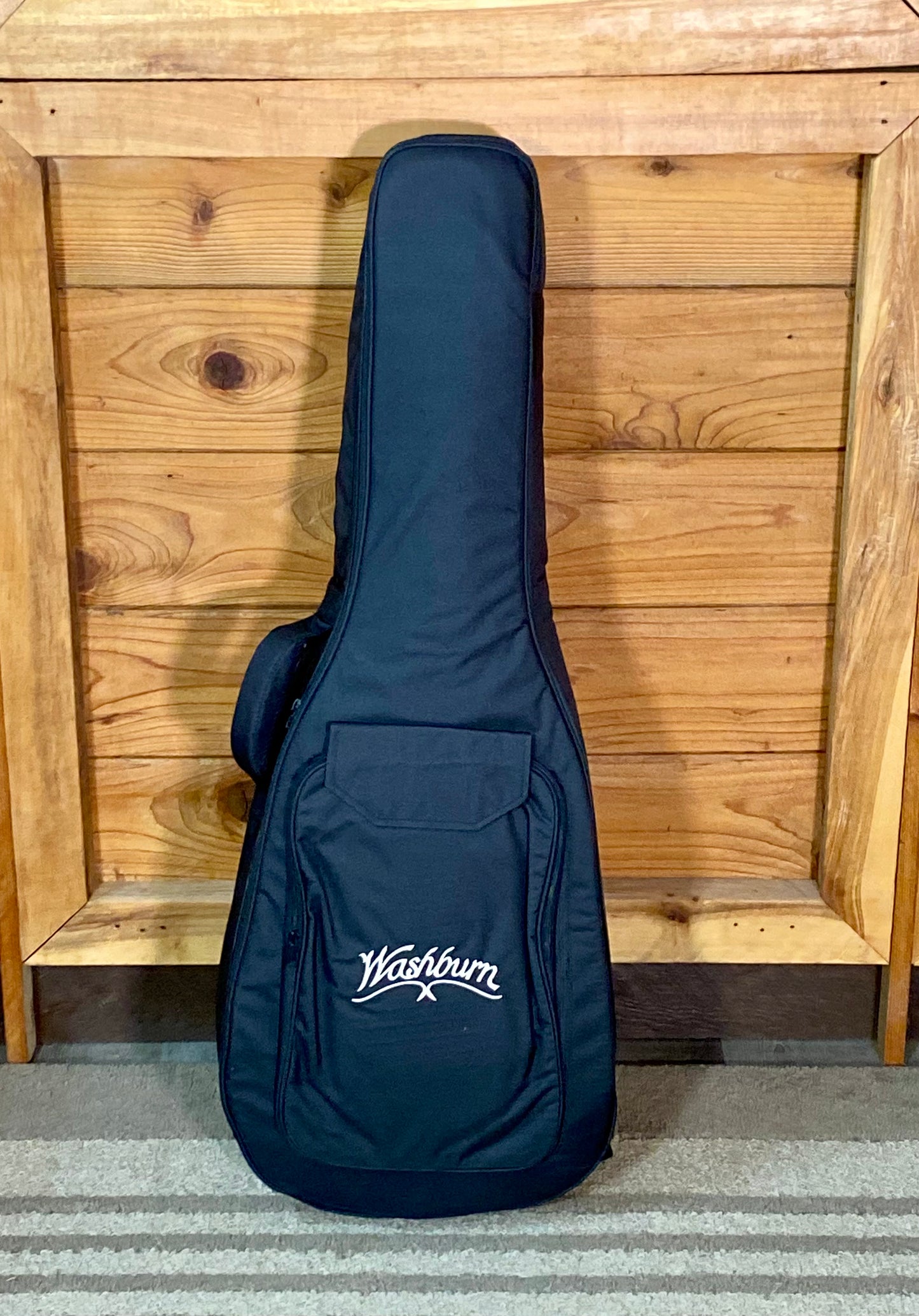 Washburn R310K Victorian Vintage Parlor Acoustic Guitar in Natural Antique Matte Finish – view 5