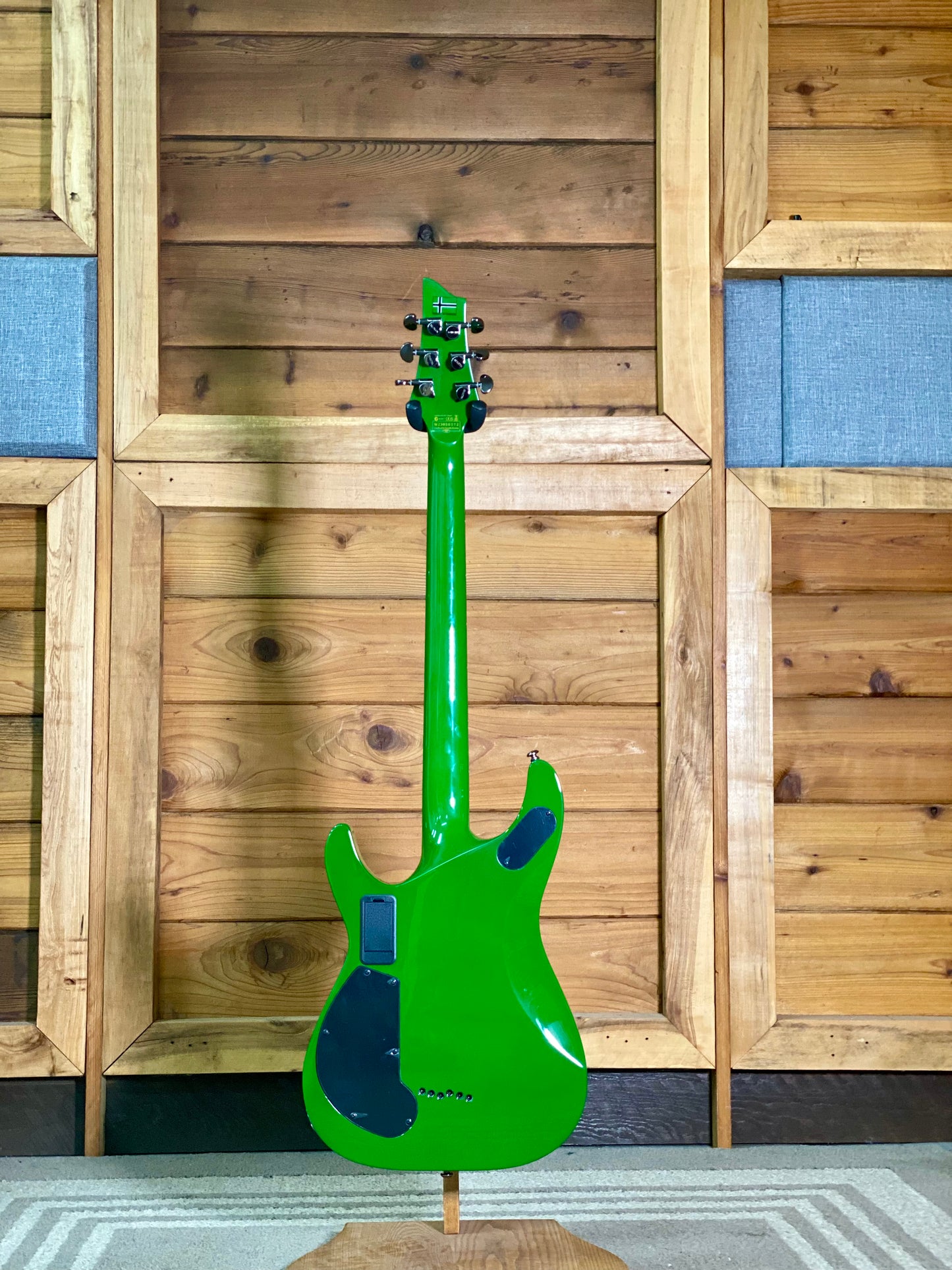 Schecter Kenny Hickey Signature C-1 EX Artist Series Electric Guitar in Steele Green