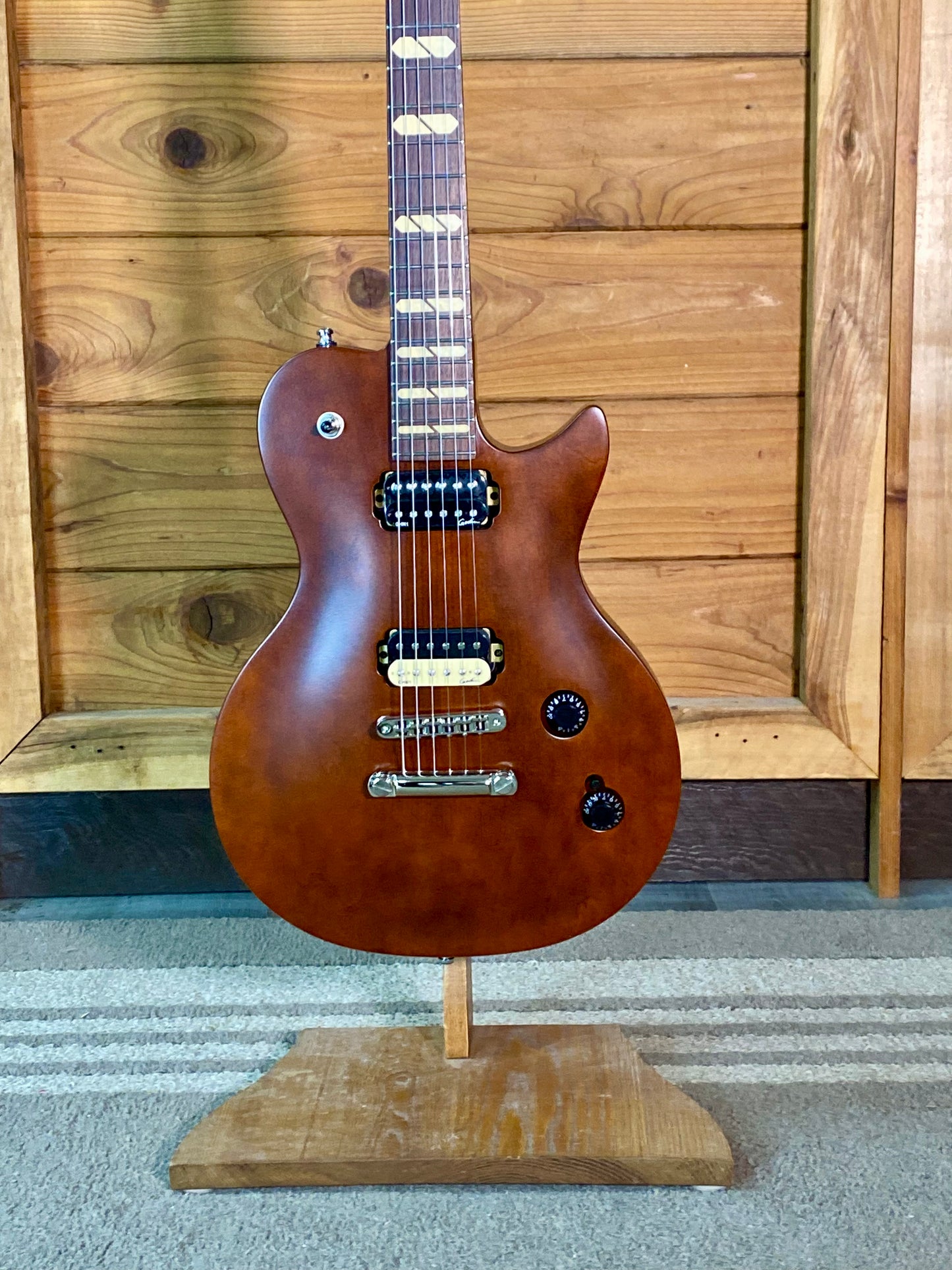 Godin Summit Classic HT Havana Brown Electric Guitar with Gigbag B Stock