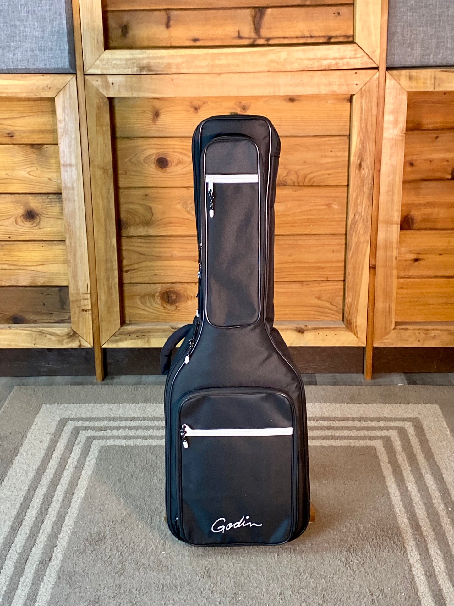 Godin Session HT Aztek Red MN SF With Gigbag