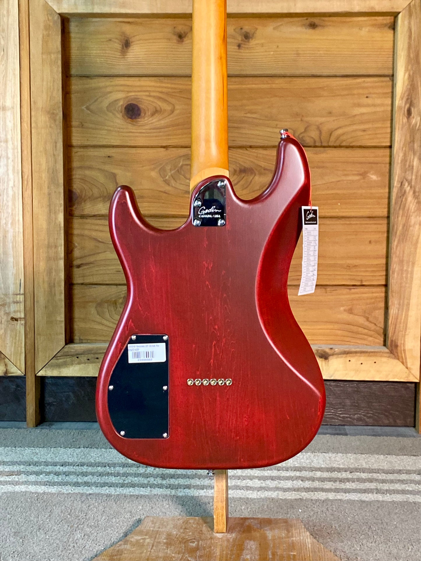 Godin Session HT Aztek Red MN SF With Gigbag
