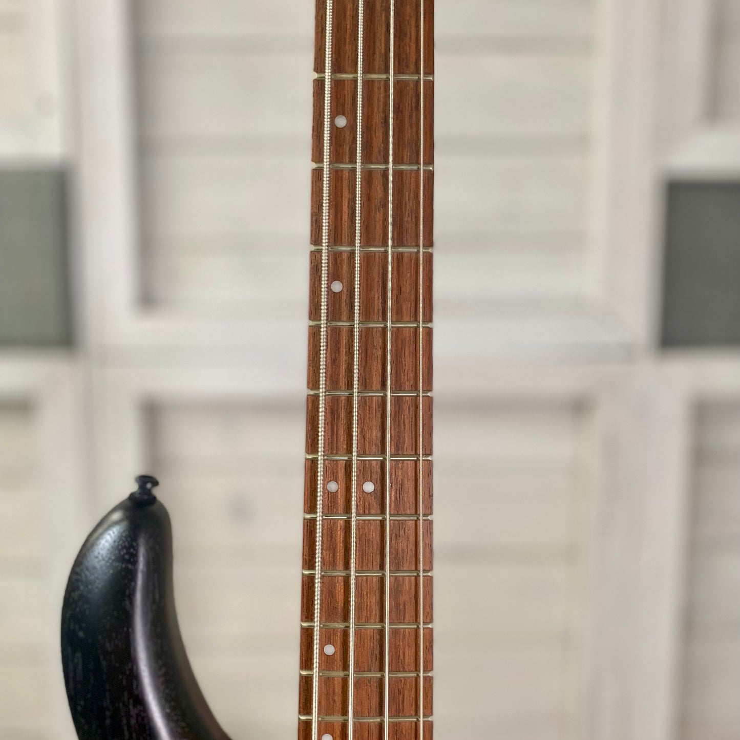 Cort Guitars C4 Plus OVMH Artisan Series Electric Bass in Antique Brown Burst