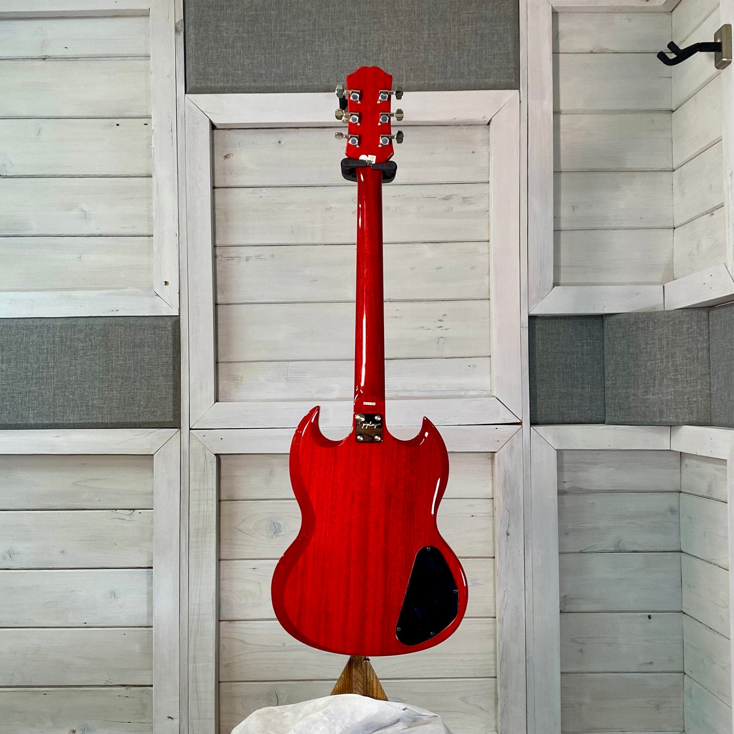 Epiphone SG Tribute E1 Left-Handed Electric Guitar in Cherry