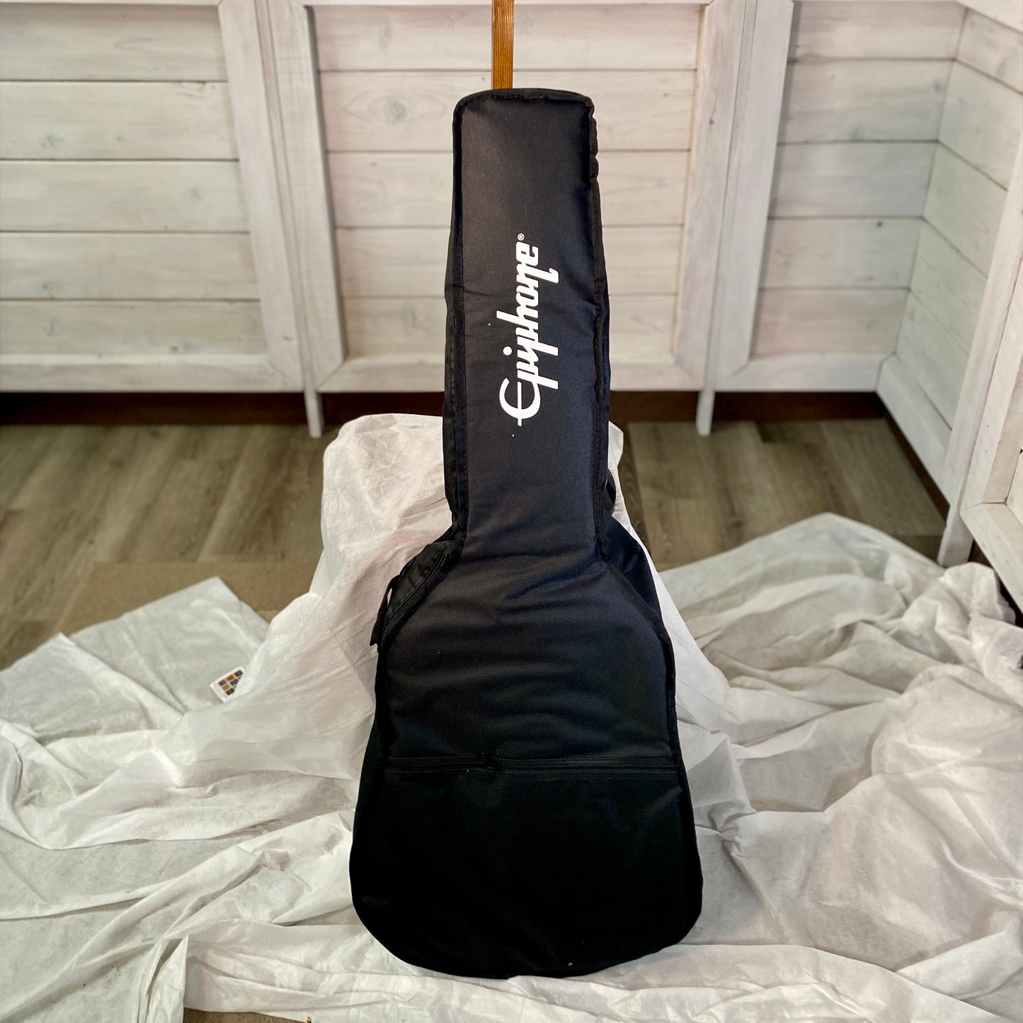 Epiphone Hummingbird Studio Electric Acoustic Guitar in Blueberry Burst